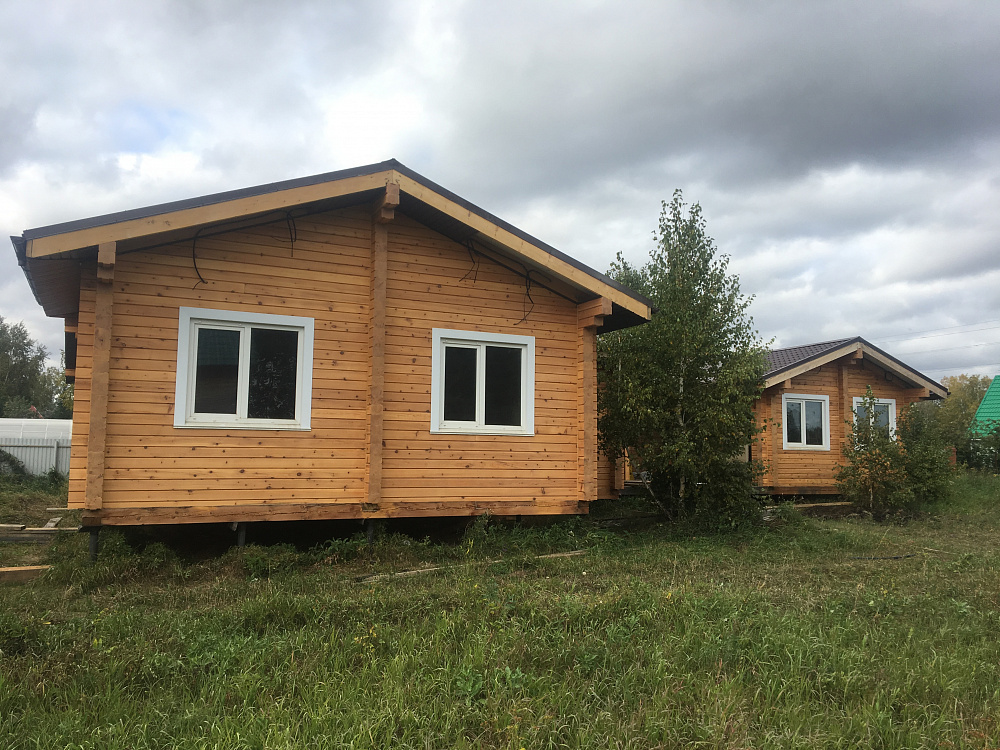 Частный дом, СНТ Клен, Верх-Тула, цвет Кедр 2010