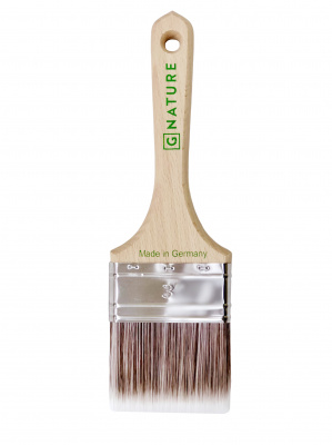 Кисть малярная профессиональная плоская, искусственная щетина Кисть малярная профессиональная плоская, искусственная щетина