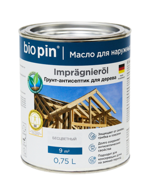 Грунт-антисептик для дерева Biopin